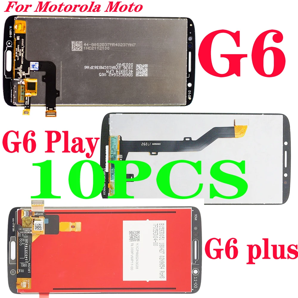 10PCS Original For Motorola Moto G6 / G6 Play / G6 Plus LCD Display Touch Screen Digitizer Assembly Replacement LCDs
10PCS Original For Motorola Moto G6 / G6 Play / G6 Plus LCD Display Touch Screen Digitizer Assembly Replacement LCDs