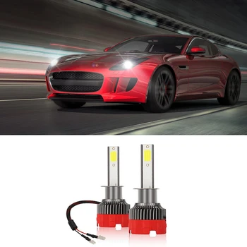2 Pcs Car Led Headlight 8000LM Hi/Lo DC9-30V H1 Mini Integration Auto Head Light Lamp Bulb
2 Pcs Car Led Headlight 8000LM Hi/Lo DC9-30V H1 Mini Integration Auto Head Light Lamp Bulb