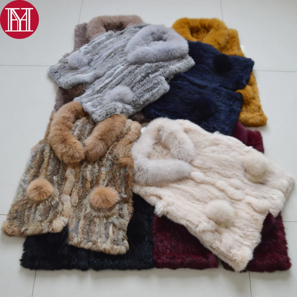 2019 New Style Women Real Rabbit Fur Gilet Real Genuine Rabbit Fur Knitted Vests Coat Quality Big Real Fox Fur Collar Waistcoat
2019 New Style Women Real Rabbit Fur Gilet Real Genuine Rabbit Fur Knitted Vests Coat Quality Big Real Fox Fur Collar Waistcoat