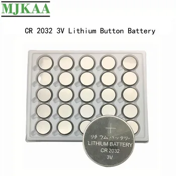 MJKAA 25PCS CR2032 3V Button Batteries BR2032 DL2032 ECR2032 Lithium Coin Cell Battery 3 V CR 2032 for Watch Toy Remote
MJKAA 25PCS CR2032 3V Button Batteries BR2032 DL2032 ECR2032 Lithium Coin Cell Battery 3 V CR 2032 for Watch Toy Remote