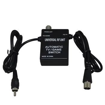3-in-1 Universal RF Unit Switch Cable For Super Nintend for NES for SNES for SEGA Genesis Gaming System Automatic TV Game Switch
3-in-1 Universal RF Unit Switch Cable For Super Nintend for NES for SNES for SEGA Genesis Gaming System Automatic TV Game Switch
