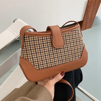 INS Hong Kong Style Mini Bag Female 2020 Popular New Fashion Fashion Net Red Houndstooth Shoulder Bag All-match Messenger Bag
INS Hong Kong Style Mini Bag Female 2020 Popular New Fashion Fashion Net Red Houndstooth Shoulder Bag All-match Messenger Bag