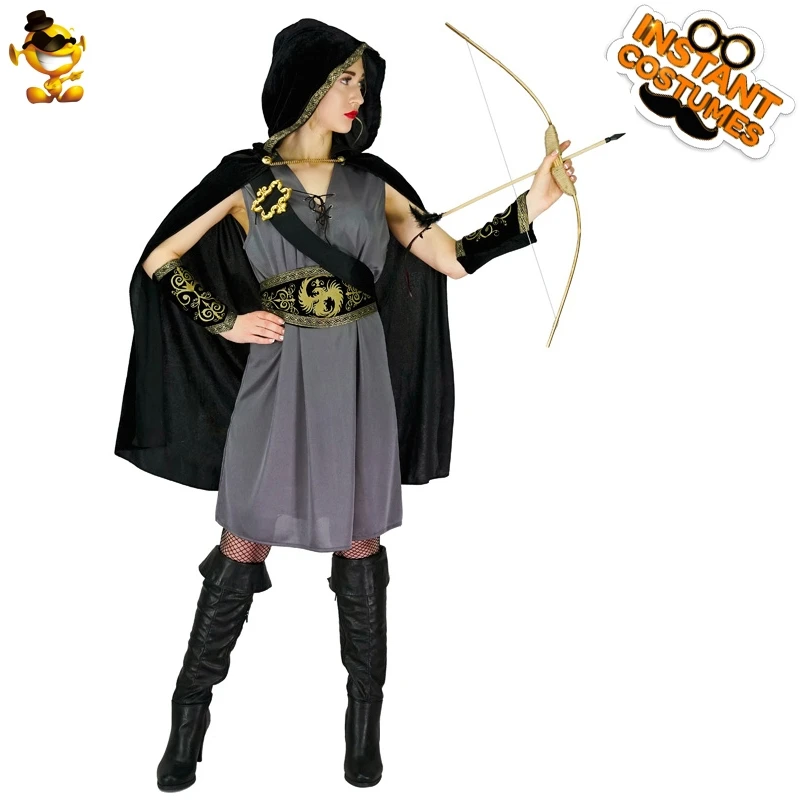 Women Huntress Costume Fancy Dress Halloween Costumes For Women Role Play Adult Purim Party Huntress S M L Size
Women Huntress Costume Fancy Dress Halloween Costumes For Women Role Play Adult Purim Party Huntress S M L Size