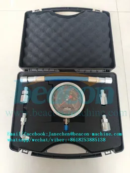 0-250Mpa Common Rail High Pressure tester for diesel oil circuit common rail plunger, common rail tube pipe pressure test gauge