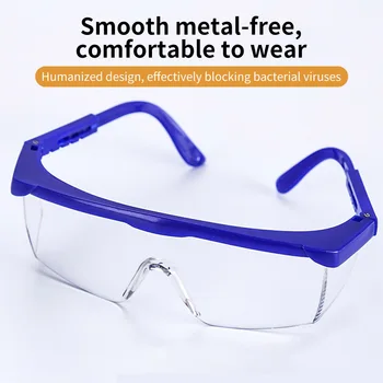 10PCS Safety Protective Goggles Splash Proof Frame Adjustable Multifunctional Protecting Glasses Prevent Droplets Fast Shipping
10PCS Safety Protective Goggles Splash Proof Frame Adjustable Multifunctional Protecting Glasses Prevent Droplets Fast Shipping