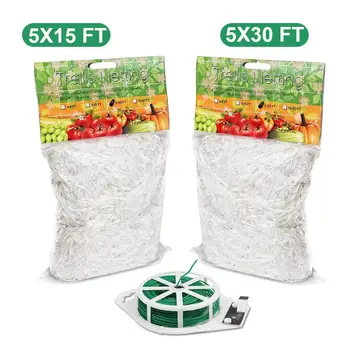 Mesh Polyester 5/10m Net Loofah Netting For Morning Glory Vine Flowers Garden Plants Climbing Net Cucumber Vine Grow Holder
Mesh Polyester 5/10m Net Loofah Netting For Morning Glory Vine Flowers Garden Plants Climbing Net Cucumber Vine Grow Holder