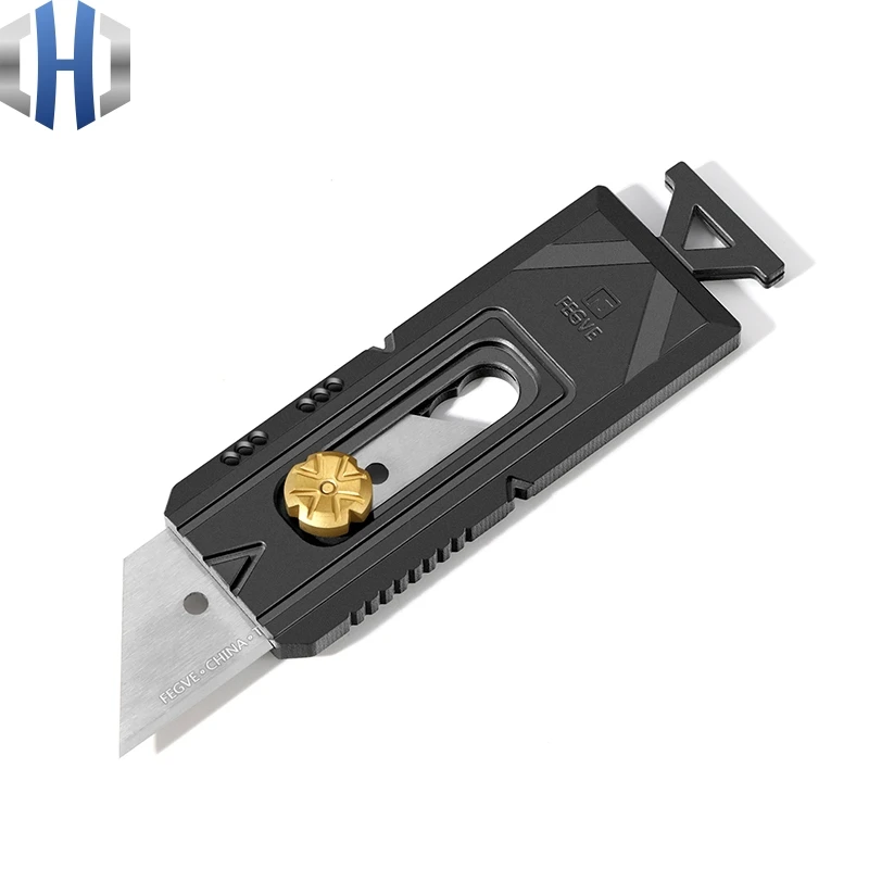 Titanium Alloy Knife Tungsten Steel Utility Knife Portable Outdoor EDC Personality Creative Knife
Titanium Alloy Knife Tungsten Steel Utility Knife Portable Outdoor EDC Personality Creative Knife