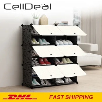 DIY Modular Shoe Cabinet Shoe Storage Dustproof Storage Closet Organizer Home Organizer Furniture Shoe Rack with Door Closet
DIY Modular Shoe Cabinet Shoe Storage Dustproof Storage Closet Organizer Home Organizer Furniture Shoe Rack with Door Closet