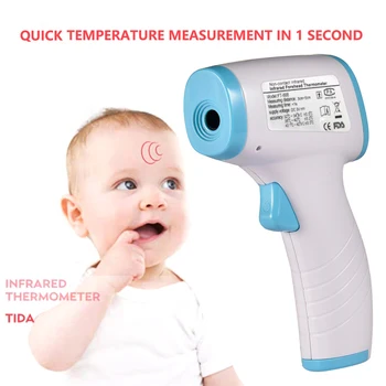 Infrared Ear Forehead Digital Thermometer Instant Accurate Temperature Meter Single contact performance is stable and reliable
Infrared Ear Forehead Digital Thermometer Instant Accurate Temperature Meter Single contact performance is stable and reliable