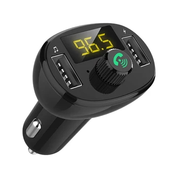 Bluetooth MP3 Player FM Transmitter Handsfree Wireless Radio Adapter USB Car Charger MP3 Player SD Music 2 USB QC 3.0 Charger
Bluetooth MP3 Player FM Transmitter Handsfree Wireless Radio Adapter USB Car Charger MP3 Player SD Music 2 USB QC 3.0 Charger