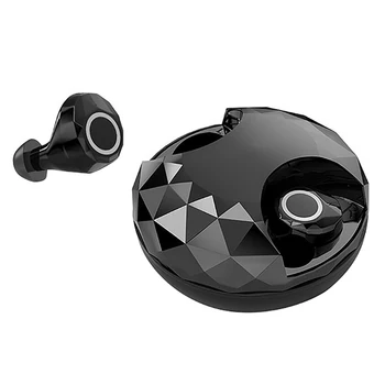 Bluetooth Earphones True Wireless Style:In-Ear 5.0 TWS In-Ear Earbuds T5 Waterproof Mini Headset 3D Stereo Sound Sport Earpiece 
Bluetooth Earphones True Wireless Style:In-Ear 5.0 TWS In-Ear Earbuds T5 Waterproof Mini Headset 3D Stereo Sound Sport Earpiece