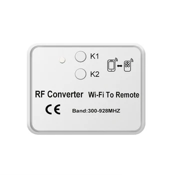 Mobile Control Wifi Rf Converter for Garage Gate Beninca Came Doorhan Transmitter 300-928Mhz
Mobile Control Wifi Rf Converter for Garage Gate Beninca Came Doorhan Transmitter 300-928Mhz