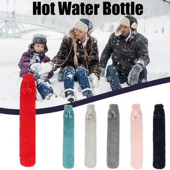 Outdoor Winter Warm Hot Water Bottle Plush Soft Cover Hand Warmer Premium Natural Warmth 1l Portable Hot Water Bottles Bags 
Outdoor Winter Warm Hot Water Bottle Plush Soft Cover Hand Warmer Premium Natural Warmth 1l Portable Hot Water Bottles Bags