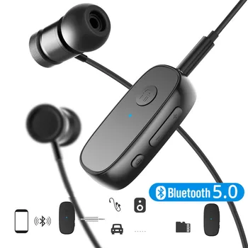 JINSERTA Bluetooth 5.0 Receiver For 3.5mm Jack Earphone Wireless Adapter Bluetooth Aux Audio Music Transmitter For Car Headphone
JINSERTA Bluetooth 5.0 Receiver For 3.5mm Jack Earphone Wireless Adapter Bluetooth Aux Audio Music Transmitter For Car Headphone