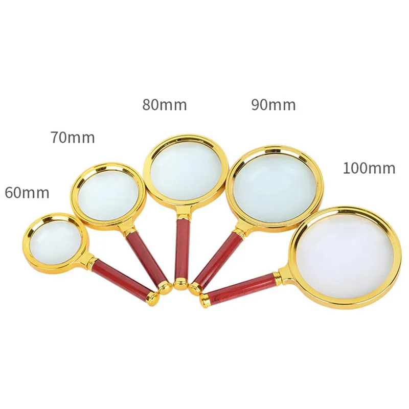 10X Portable Handheld HD Reading Magnifier Glass Mahogany Handle Reading Books Newspapers Insect Observation Classroom Science
10X Portable Handheld HD Reading Magnifier Glass Mahogany Handle Reading Books Newspapers Insect Observation Classroom Science