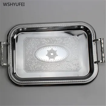 Direct sales of new high-grade silver is not easy to break Western food hotel cake bakery jewelry special pattern display tray
Direct sales of new high-grade silver is not easy to break Western food hotel cake bakery jewelry special pattern display tray