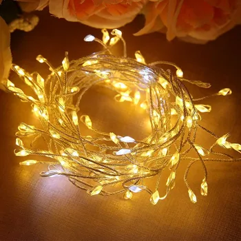 Remote controller 100/200 LED Firecrackers Fairy String Lights 8Modes Copper wire Firecracker Garland Light for Christmas Party
Remote controller 100/200 LED Firecrackers Fairy String Lights 8Modes Copper wire Firecracker Garland Light for Christmas Party