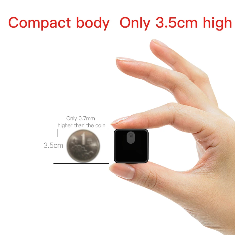 HiLEME 25 Hours Continuously Work Wireless WIFI Camcorder Home Security Mini Camera WIFI 1080P Night Vision hide TF card
HiLEME 25 Hours Continuously Work Wireless WIFI Camcorder Home Security Mini Camera WIFI 1080P Night Vision hide TF card