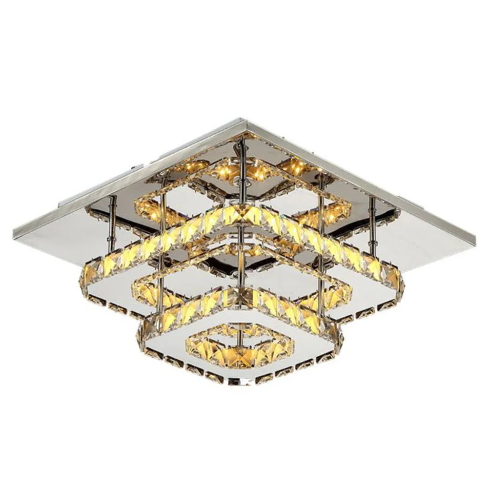 Square Crystal Ceiling Light Led Ceiling Light Modern Simple Living Room Ceiling Light Aisle Corridor Restaurant Lights
Square Crystal Ceiling Light Led Ceiling Light Modern Simple Living Room Ceiling Light Aisle Corridor Restaurant Lights