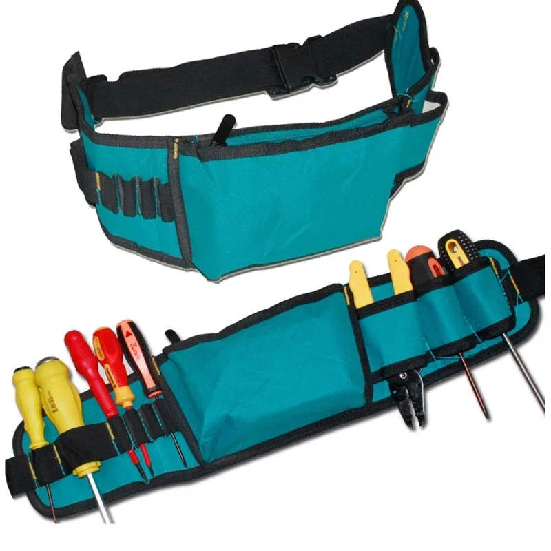 Multi-pockets Tool Bag Pockets Electrician Tool Bag Portable Storage Waist Bag Oxford Cloth Waterproof Multifunctional Waist Bag
Multi-pockets Tool Bag Pockets Electrician Tool Bag Portable Storage Waist Bag Oxford Cloth Waterproof Multifunctional Waist Bag
