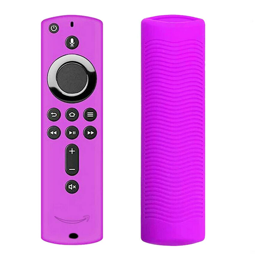 Red Blue Black Purple Remote Control Case Shockproof Silicone Case Cover Protector For Fire TV 4K Stick Remote Control
Red Blue Black Purple Remote Control Case Shockproof Silicone Case Cover Protector For Fire TV 4K Stick Remote Control
