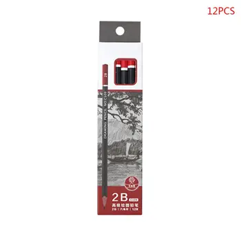 12pcs/box Graphite Pencil Sketch Drawing Writing 2H HB 2B 3B 3H 4B 5B 6B 8B 10B Office School Supplies
12pcs/box Graphite Pencil Sketch Drawing Writing 2H HB 2B 3B 3H 4B 5B 6B 8B 10B Office School Supplies