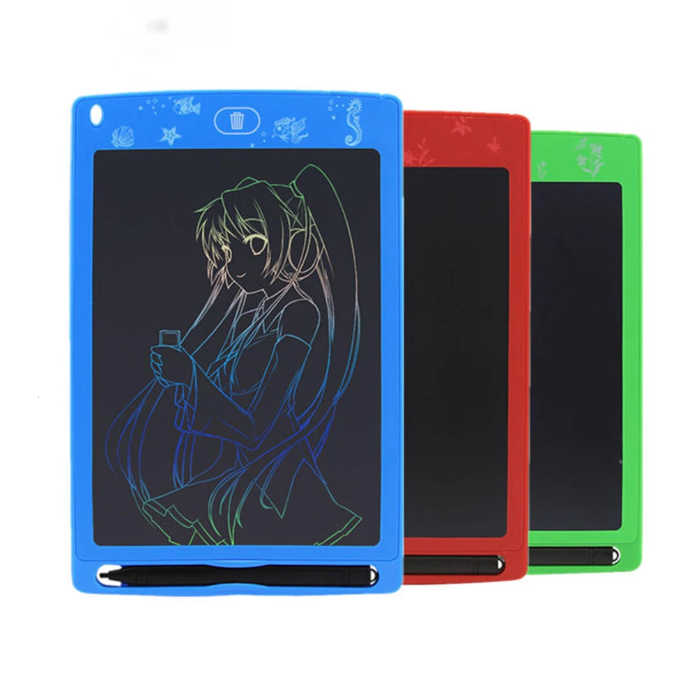 Graphics Tablet Drawing Art Colorful Handwriting Pad LCD Hand Writing Board Electronic For Kid Gift Portable 8.5 inch | Компьютеры и