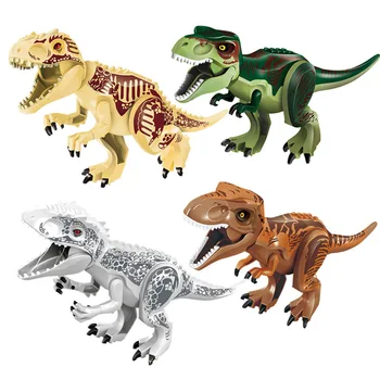 Jurassic World 2 Tyrannosaurus Dinosaur Figures Blocks Jurassic Dinosaur Building Bricks Dragon Toys Compatible Dinosaur Model
Jurassic World 2 Tyrannosaurus Dinosaur Figures Blocks Jurassic Dinosaur Building Bricks Dragon Toys Compatible Dinosaur Model