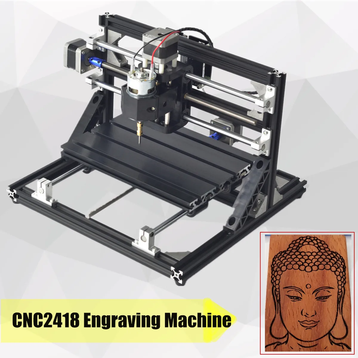 CNC2418 Engraving Machine CNC Laser Engraver Machine Carving Machine Wood Router GRBL Control Pcb Pvc Milling Machine
CNC2418 Engraving Machine CNC Laser Engraver Machine Carving Machine Wood Router GRBL Control Pcb Pvc Milling Machine
