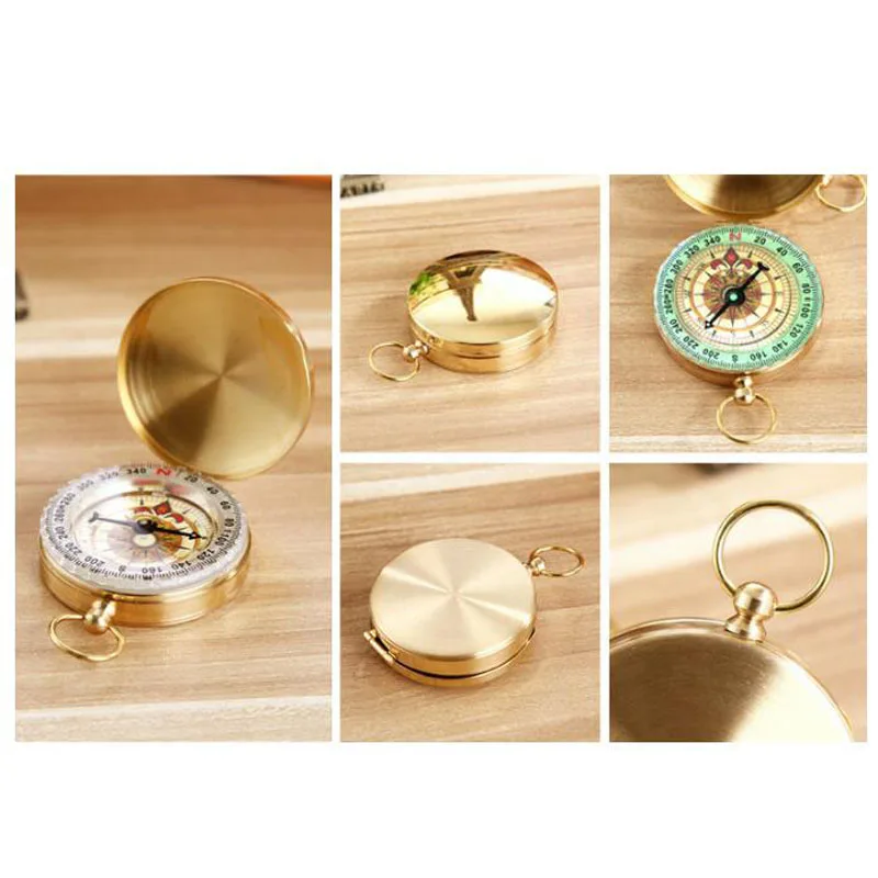 Outdoor Camping Pure Copper Compass Pure Copper Clamshell Compass Portable Outdoor Multi-function Metal Measuring Ruler Tool
Outdoor Camping Pure Copper Compass Pure Copper Clamshell Compass Portable Outdoor Multi-function Metal Measuring Ruler Tool
