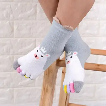 Children Cotton Mid Tube 5-toe Socks Boys Girls Jacquard Cartoon Split Toe Sock G99C
Children Cotton Mid Tube 5-toe Socks Boys Girls Jacquard Cartoon Split Toe Sock G99C