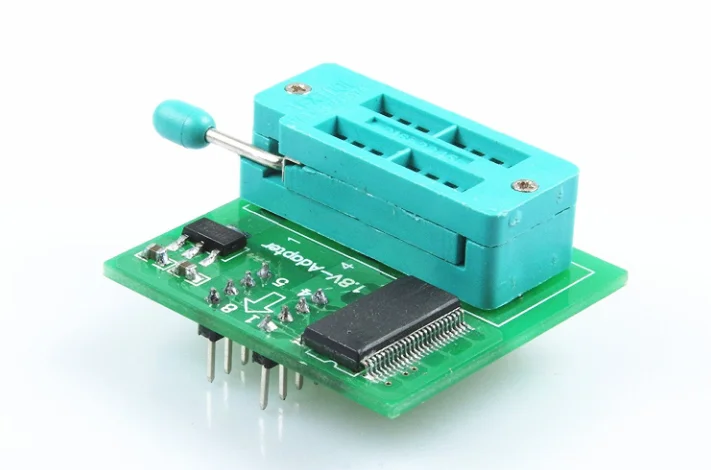 1.8V adapter for Iphone or motherboard 1.8V SPI Flash SOP8 DIP8 W25 MX25 use on programmers TL866CS TL866A EZP2010 EZP2013 CH341
1.8V adapter for Iphone or motherboard 1.8V SPI Flash SOP8 DIP8 W25 MX25 use on programmers TL866CS TL866A EZP2010 EZP2013 CH341