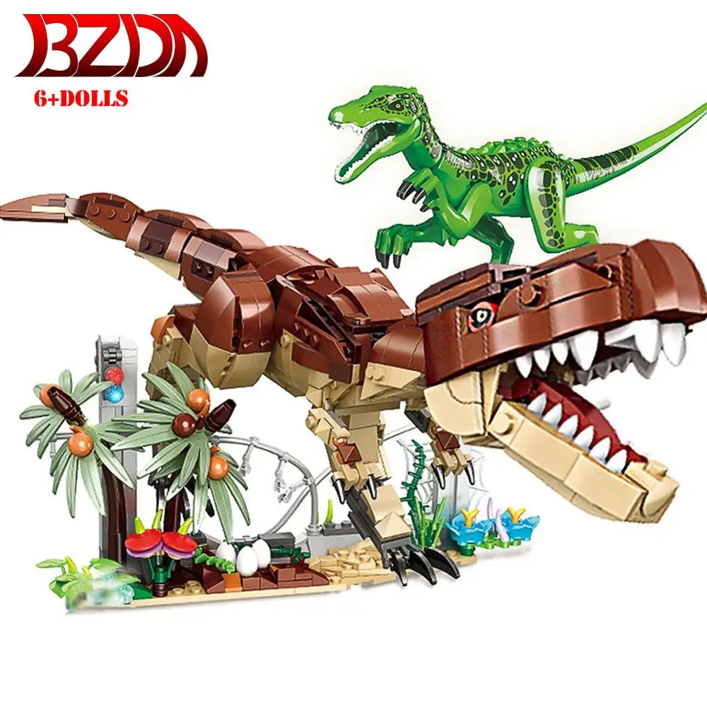 BZDA Jurassic Park World Dinosaur Tyrannosaurus Rex Triceratops 3 in 1 Dragon Car Deformation Building Blocks Children's Toys
BZDA Jurassic Park World Dinosaur Tyrannosaurus Rex Triceratops 3 in 1 Dragon Car Deformation Building Blocks Children's Toys
