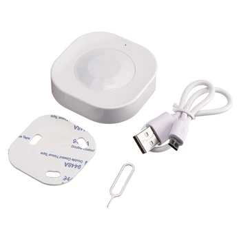 MoesHouse MS-SPS Smart WiFi PIR Motion Sensor Human Detector Infrared Human Induction Receiver USB Charging Version
MoesHouse MS-SPS Smart WiFi PIR Motion Sensor Human Detector Infrared Human Induction Receiver USB Charging Version