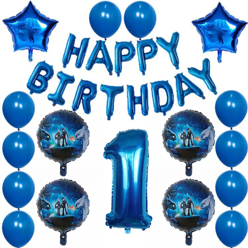 30pcs/set How to Train Your Tooth Balloons Black Dragon Toothless Ball Ceremony Birthday Hero Theme Party Decoration Kids Toys
30pcs/set How to Train Your Tooth Balloons Black Dragon Toothless Ball Ceremony Birthday Hero Theme Party Decoration Kids Toys