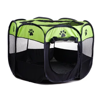 Dogs Portable Folding Pet tent Dog House Cage Dog Cat Tent Playpen Puppy Kennel Easy Operation Octagonal Fence outdoor supplies 
Dogs Portable Folding Pet tent Dog House Cage Dog Cat Tent Playpen Puppy Kennel Easy Operation Octagonal Fence outdoor supplies