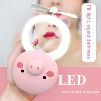 Mini Cooling Fan Makeup Mirror Fan USB Mini Fan Night Light Lithium Battery Plastic Portable Cute Handheld Summer Outdoor Home
Mini Cooling Fan Makeup Mirror Fan USB Mini Fan Night Light Lithium Battery Plastic Portable Cute Handheld Summer Outdoor Home