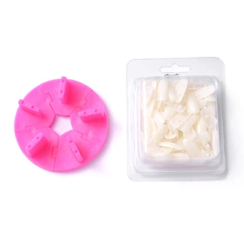Rolabling Round Plastic Tip Stand for Practice Use Practice Training + 100PCS Tips Nail Art False Tips Display Training For Nail
Rolabling Round Plastic Tip Stand for Practice Use Practice Training + 100PCS Tips Nail Art False Tips Display Training For Nail