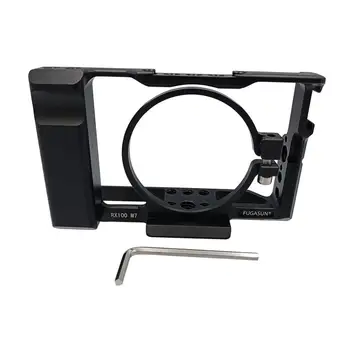 RX100M7 Camera Cage,RX100 VII Cage For DSC-RX100 VII(M7) DSLR Camera Case Camera Rig Cold Shoe
RX100M7 Camera Cage,RX100 VII Cage For DSC-RX100 VII(M7) DSLR Camera Case Camera Rig Cold Shoe