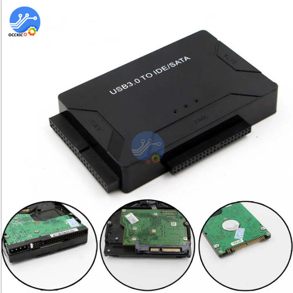 USB 3.0 to IDE/SATA Converter Adapter ULT-Best SATA USB 3.0 IDE Cable Hard Disk Driver for 2.5/3.5/5.25 Optical Drive HDD SSD
USB 3.0 to IDE/SATA Converter Adapter ULT-Best SATA USB 3.0 IDE Cable Hard Disk Driver for 2.5/3.5/5.25 Optical Drive HDD SSD