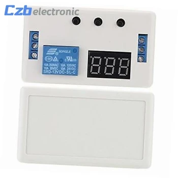 WS16 DC12V LED Display Automation Delay Timer Control Switch Multifunction Self-lock PLC Cycle Delay Time Relay Module with case
WS16 DC12V LED Display Automation Delay Timer Control Switch Multifunction Self-lock PLC Cycle Delay Time Relay Module with case