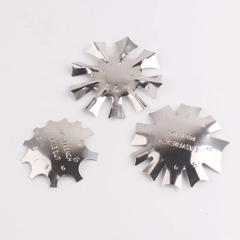 1pc Nail Easy French Line Edge Nail Cutter Nail Stencil Edge Trimmer Smile Multi-size Nail Form Manicure Nail Art Styling Tool
1pc Nail Easy French Line Edge Nail Cutter Nail Stencil Edge Trimmer Smile Multi-size Nail Form Manicure Nail Art Styling Tool