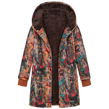 Vintage Print Women Parkas Winter Coats Hooded Thick Cotton Warm Female Jacket Fashion Long Coat Outwear Plus Size 4XL 5XL DG341
Vintage Print Women Parkas Winter Coats Hooded Thick Cotton Warm Female Jacket Fashion Long Coat Outwear Plus Size 4XL 5XL DG341
