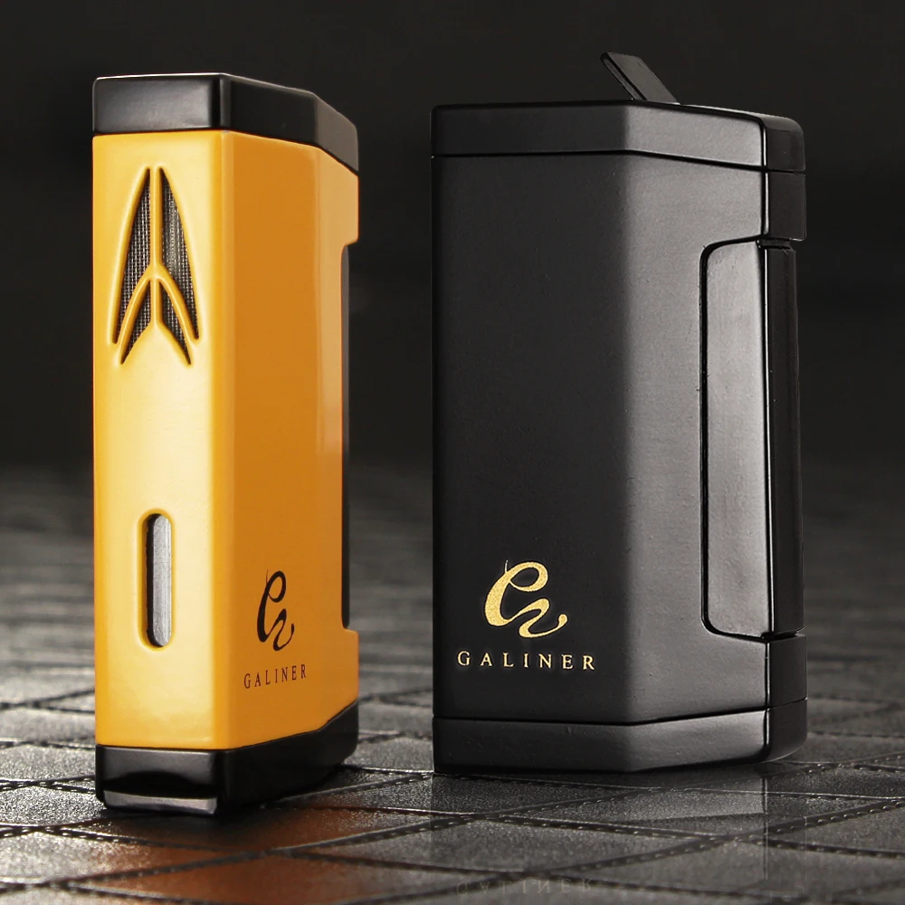 Galiner Gas Cigar Lighter Smoking Windproof Refillable Burtane Cigarette Lighters With Punch Cutter Metal Lighter For Cigar
Galiner Gas Cigar Lighter Smoking Windproof Refillable Burtane Cigarette Lighters With Punch Cutter Metal Lighter For Cigar