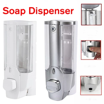 Bathroom Liquid Soap Dispenser Wall Mounted For Kitchen Plastic 350ml Shower Gel Detergent Shampoo Bottle Hotel Home Accessories
Bathroom Liquid Soap Dispenser Wall Mounted For Kitchen Plastic 350ml Shower Gel Detergent Shampoo Bottle Hotel Home Accessories