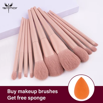 ANMOR 11Pcs Makeup Brushes Set Powder Blush Fan Brush Eyeshadow Blending Brush Shading Eyebrow Contour Make Up Tool
ANMOR 11Pcs Makeup Brushes Set Powder Blush Fan Brush Eyeshadow Blending Brush Shading Eyebrow Contour Make Up Tool