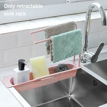 PP Drainer Stable Telescopic Sink Holder Sponge Soap Drain Basket Adjustable Expandable Removable Storage Rack Home Kitchen 
PP Drainer Stable Telescopic Sink Holder Sponge Soap Drain Basket Adjustable Expandable Removable Storage Rack Home Kitchen