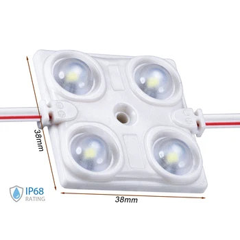 LEDLUX ML0404C brick module LED 4 SMD 2835 warm white 3000K 12V 1,5W IP68 with lens magnifier 160 degree SKU-5129
LEDLUX ML0404C brick module LED 4 SMD 2835 warm white 3000K 12V 1,5W IP68 with lens magnifier 160 degree SKU-5129