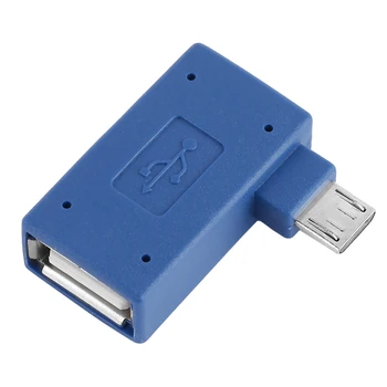 Blue 90 Degree Vertical Left/right Angled Vertical Turn OTG Adapter USB Plug Revolution For Samsung Rechargeable
Blue 90 Degree Vertical Left/right Angled Vertical Turn OTG Adapter USB Plug Revolution For Samsung Rechargeable