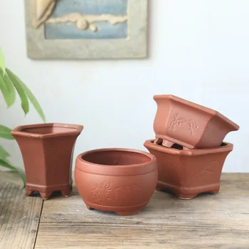 Red Clay Breathable Flowerpot Ceramic Succulent Plant Pot Vase Bonsai Planter Flower Container Living Room Balcony Home MJ80410 
Red Clay Breathable Flowerpot Ceramic Succulent Plant Pot Vase Bonsai Planter Flower Container Living Room Balcony Home MJ80410